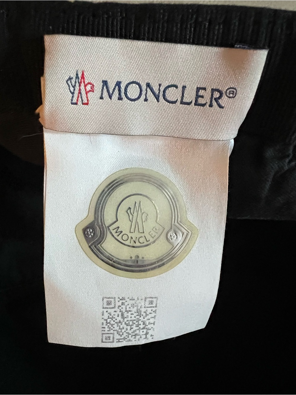 Moncler Baseball Berretto Cap Men's Hat Adjustable Black - Picture 13 of 17